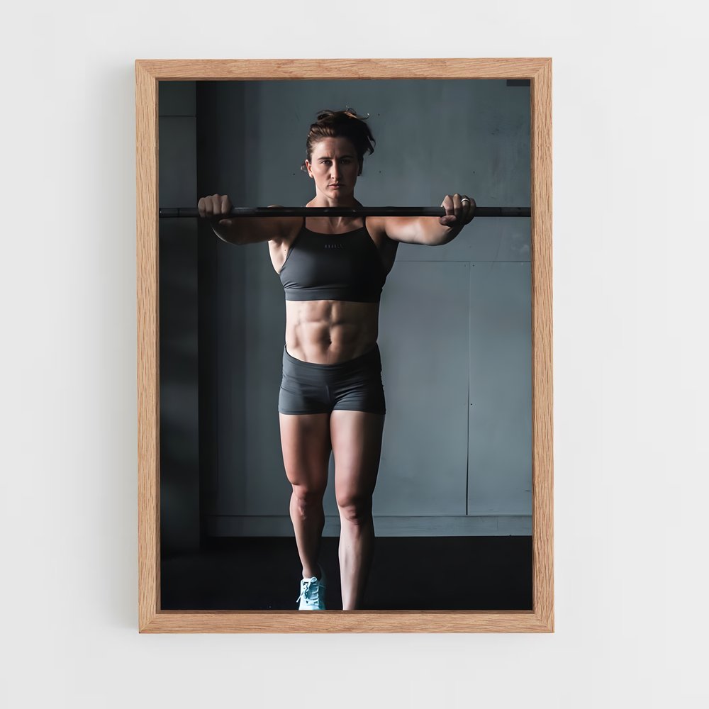 Poster Tia toomey – affiche Powerlifting (vue 4)